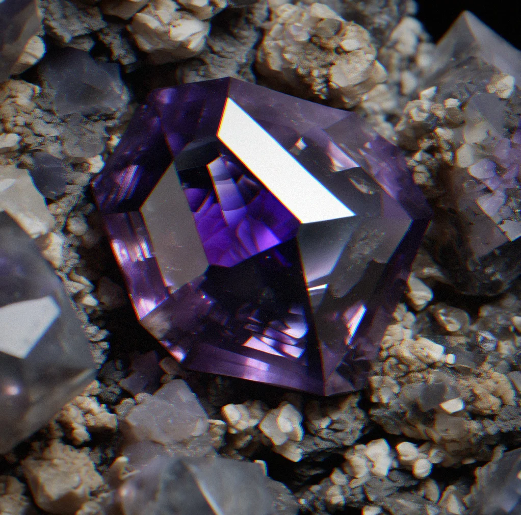 Close-up of a galena specimen showing silvery metallic luster against a matte background, with light refleection visible across cubic faces.
