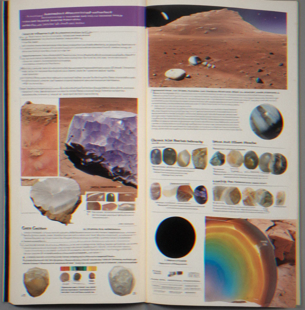 An open care instruction booklet with color photographs showing proper handling techniques and archival display materials.